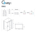 Ce / SGCC / Csi / CCC Certifications Shower Enclosure / Shower Cabin (KW02)